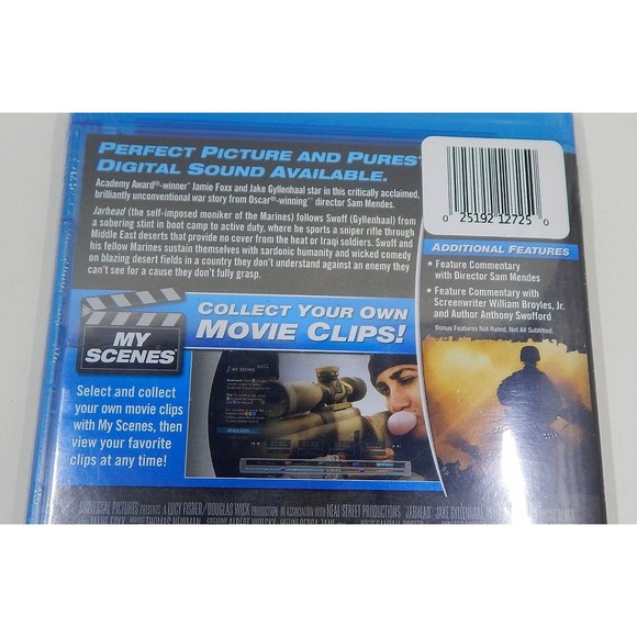 Jarhead (Blu-ray, 2008) Sealed - Picture 9 of 10